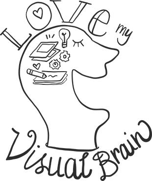 Love my Visual Brain Icon for visual storytelling